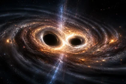 What Happens When Two Black Holes Collide