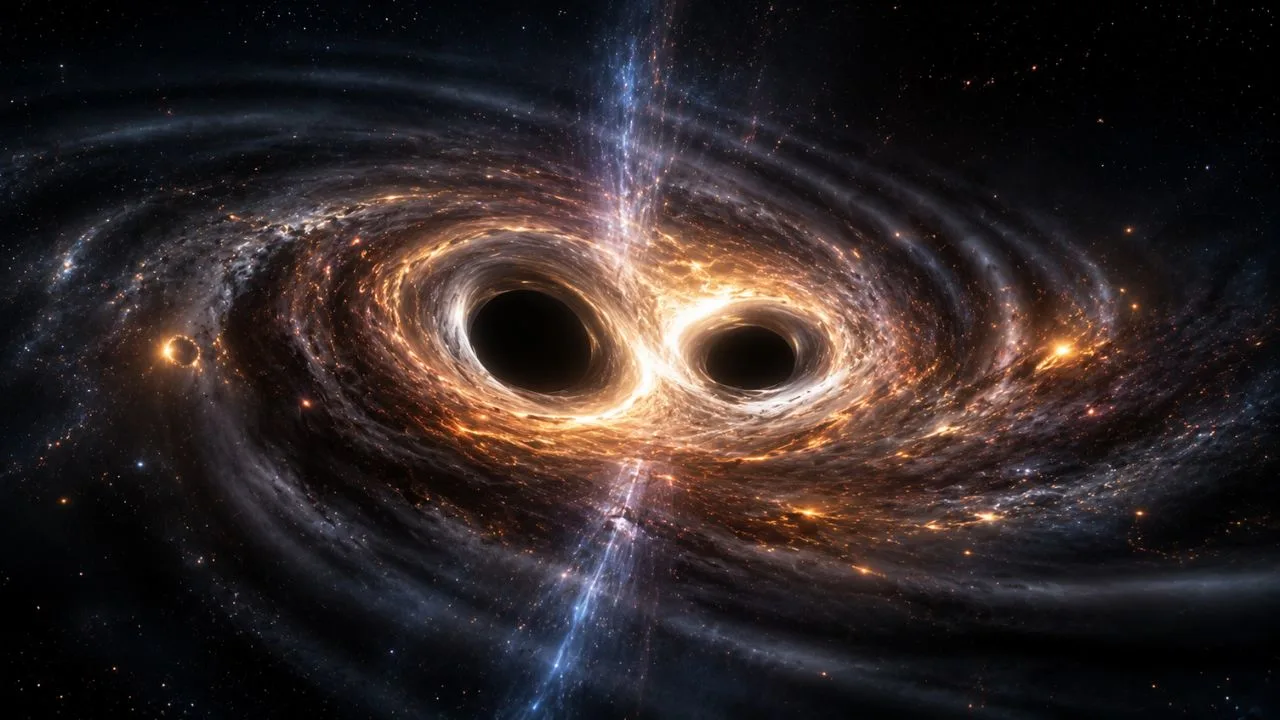 What Happens When Two Black Holes Collide