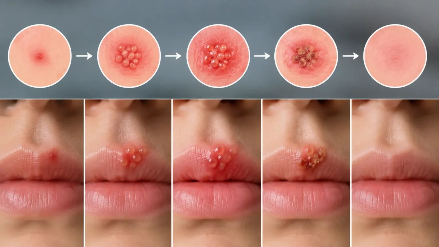 Herpes Photos in Different Stages What to Know