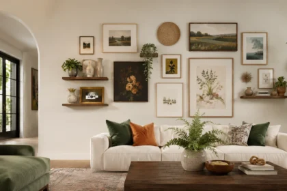 How to Decorate a Large Empty Wall