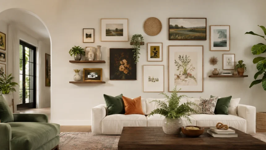 How to Decorate a Large Empty Wall