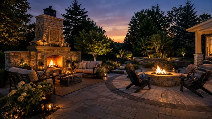 Outdoor Fireplace vs Fire Pit What Is the Difference