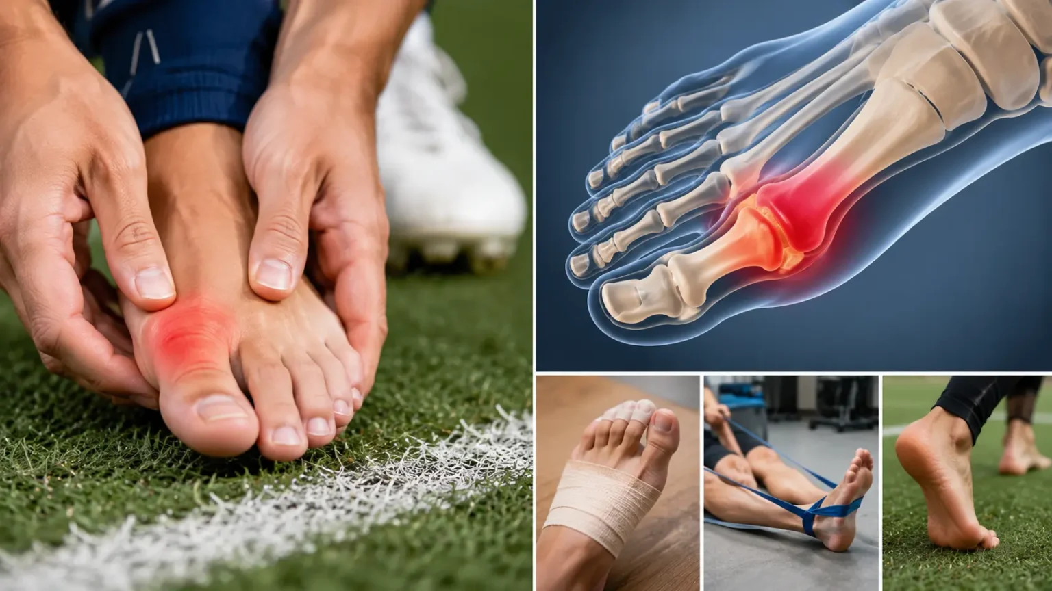 Turf Toe Symptoms, Causes, Treatment and Recovery