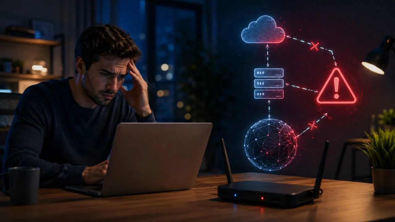 Your DNS Server Might be Unavailable