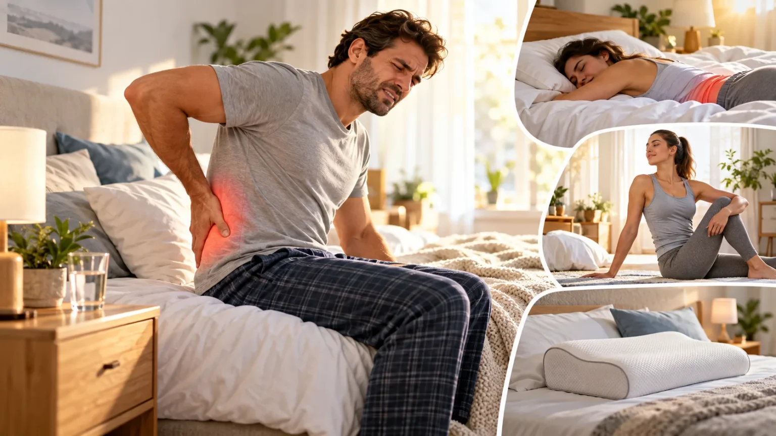Back Hurts After Sleeping Causes & Relief