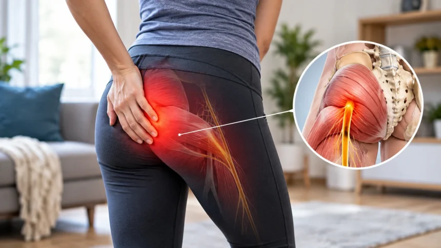 Pain in Right Buttock Cheek Common Causes & Relief Tips