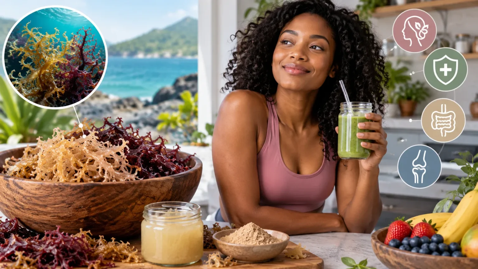 Sea Moss Benefits for Women Uses, Nutrition & Risks